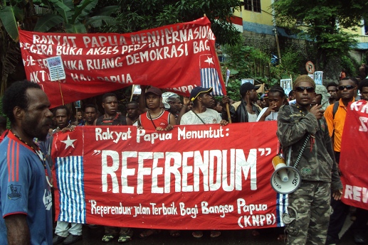 Peaceful Rally in Port Numbay (Jayapura)
